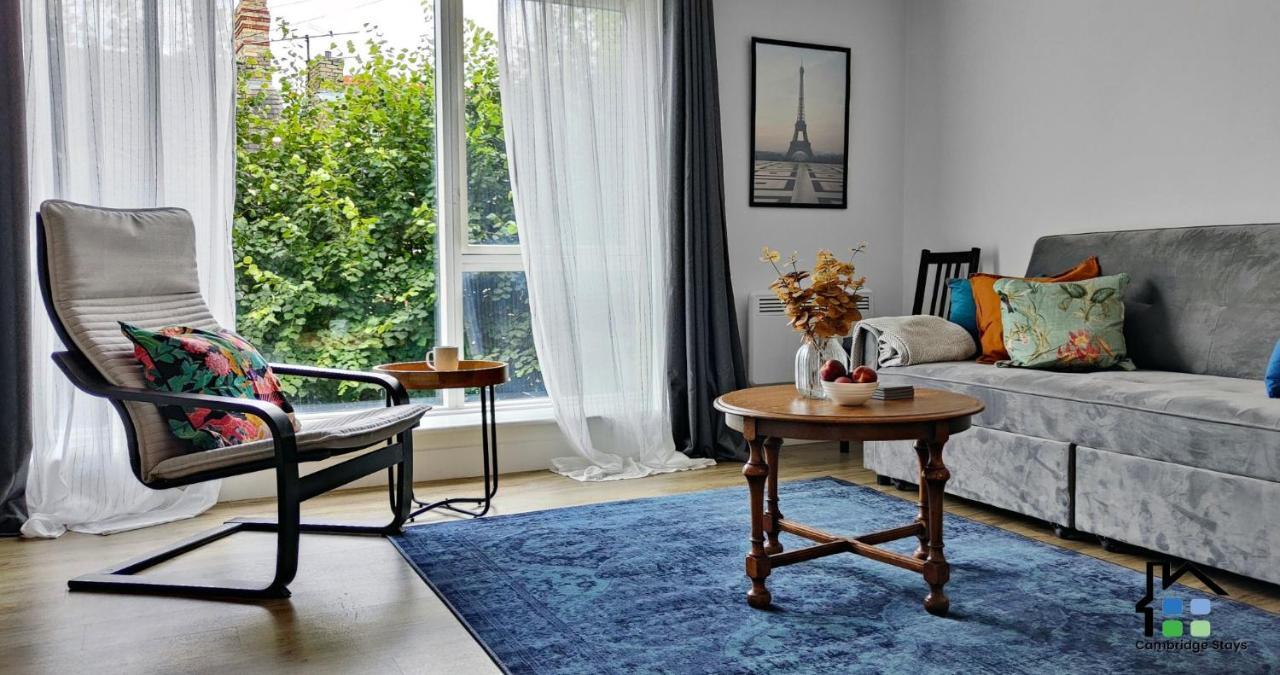 Cambridge Stays Riverside 2Br Flat-Walk To Centre-Parking-Balcony Kültér fotó